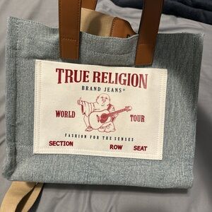 True religion medium tote bag
